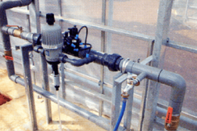 液肥混入器システム